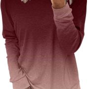 ONLYSHE Womens Crewneck Sweatshirt Casual Loose Fitting Tops Long Sleeve T Shirt