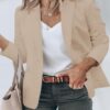 Cicy Bell Womens Plus Size Casual Blazers Open Front Long Sleeve Work Office Suit Jackets - Image 2