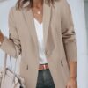 Cicy Bell Womens Casual Blazers Open Front Long Sleeve Work Office Suit Jackets Blazer - Image 4