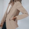 Cicy Bell Womens Casual Blazers Open Front Long Sleeve Work Office Suit Jackets Blazer - Image 3