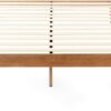 Mellow Naturalista Classic - 12 Inch Solid Wood Platform Bed with Wooden Slats, No Box Spring Needed, Easy Assembly, Queen, Pine - Image 3