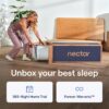 Nectar Luxe 14” Cal King Mattress - Medium Firm - Contouring Memory Foam - Cooling Upgrade - 3” Pressure Relief Layer - Responsive Support - 365-Night Trial & Forever Warranty - Image 5