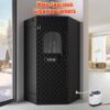 Extra Large Sauna Box, Steam Sauna, Portable Sauna for Home, Sauna Tent with 3L Steamer, Folding Chair and Remote Control, 9 Levels - Image 4