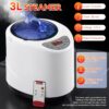 Sauna Box, Portable Steam Sauna, Portable Sauna for Home, Sauna Tent with 3L Steamer, 9 Levels, 2.6’ x 2.6’ x 5.9’ - Image 6