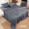 Utopia Bedding Queen Bed Sheets Set - 4 Piece Bedding - Brushed Microfiber - Shrinkage and Fade Resistant - Easy Care (Queen, Grey) - Image 2