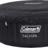 Bestway Coleman Miami AirJet Large Round 2 to 4 Person Inflatable Hot Tub Portable Outdoor Spa with 120 AirJets and EnergySense Cover, Black - Image 9