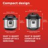 Instant Pot Duo 7-in-1 Mini Electric Pressure Cooker, Slow Rice Cooker, Steamer, Sauté, Yogurt Maker, Warmer & Sterilizer, Includes Free App with over 1900 Recipes, Stainless Steel, 3 Quart - Image 3