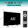 Hisense 65-Inch Class QD7 Series QLED 4K UHD Google Smart TV (65QD7N, 2024 Model) - QLED, Native 144Hz, Motion Rate 240, Direct Full Array, Game Mode Pro, Alexa Compatibility - Image 2