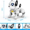 Remote Control Robot Dog Toy, RC Dog Programmable Smart Interactive Robotic Pets, RC Stunt Robot Toys Dog Imitates Animals Music Dancing Handstand Push-up Follow Functions for Boys Girls Toy - Image 6