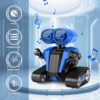 Robot Toys for Boys Girls with Auto-Demonstration Robots for Kids Remote Control Kids Robot Rechargeable Emo Robot with LED Eyes Smart Robot Age 3 Years and Up - Blue - Image 6