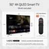 VIZIO 50-inch MQX-Series 4K 120Hz QLED HDR10+ Smart TV with Dolby Vision, Active Full Array, 240Hz @ 1080p PC Gaming, WiFi 6E, Apple AirPlay, Chromecast Built-in, M50QXM-K01, 2023 Model - Image 3