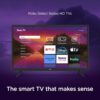 Roku Smart TV – 40-Inch Select Series 1080p Full HD RokuTV with Roku Voice Remote, Bright Picture, Customizable Home Screen – Live Local News, Sports, Gaming - Image 2