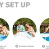 INTEX 28205EH Metal Frame Above Ground Swimming Pool: 8ft x 20in – Puncture-Resistant Material – Easy Assemble – Rust Resistant – 483 Gallon Capacity - Image 7