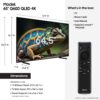 SAMSUNG 65-Inch Class QLED 4K Q60D Series Quantum HDR Smart TV w/Object Tracking Sound Lite, Motion Xcelerator, Slim Design, Gaming Hub, Alexa Built-in (QN65Q60D, 2024 Model) - Image 2