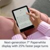 All-new Amazon Kindle Paperwhite (16 GB) – Our fastest Kindle ever, with new 7" glare-free display and weeks of battery life – Black - Image 3