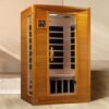 Dynamic Saunas Andora 2-Person Low EMF FAR Infrared Sauna, Canadian Hemlock Wood - Image 9