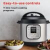 Instant Pot Duo 7-in-1 Mini Electric Pressure Cooker, Slow Rice Cooker, Steamer, Sauté, Yogurt Maker, Warmer & Sterilizer, Includes Free App with over 1900 Recipes, Stainless Steel, 3 Quart - Image 6