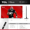 TCL 98-Inch Q65 QLED 4K UHD Smart TV with Google TV (98Q651G, 2024 Model) Dolby Vision, Dolby Atmos, HDR Pro+, Game Accelerator Enhanced Gaming, Voice Remote, Works with Alexa, Streaming Television - Image 2