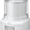 Cuisinart Ice Cream Maker Machine, 1.5 Quart Sorbet, Frozen Yogurt Maker, Double Insulated, White, ICE-21P1 - Image 2