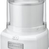 Cuisinart Ice Cream Maker Machine, 1.5 Quart Sorbet, Frozen Yogurt Maker, Double Insulated, White, ICE-21P1 - Image 5