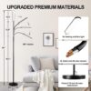 Floor Lamp, 18W 1800LM Super Bright LED Floor Lamp with Remote & Works with Smart Plug, Dimmable Timing Eye Caring Reading Lamps Floor Standing for Living Room Bedroom Office - Image 6