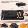 Infrared Sauna Blanket-Sauna Blanket for Home Use, Portable Design for Relaxation and Detoxification Highest 176℉, 20-60 Minutes Timer, 6 ft x 2.65 ft - Image 4