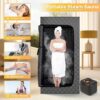 Sauna,Portable Sauna for Home,Personal Steam Sauna Box,Indoor Sauna Tent with 3L Steamer,Steam Room at Home,Plus Size - Image 2