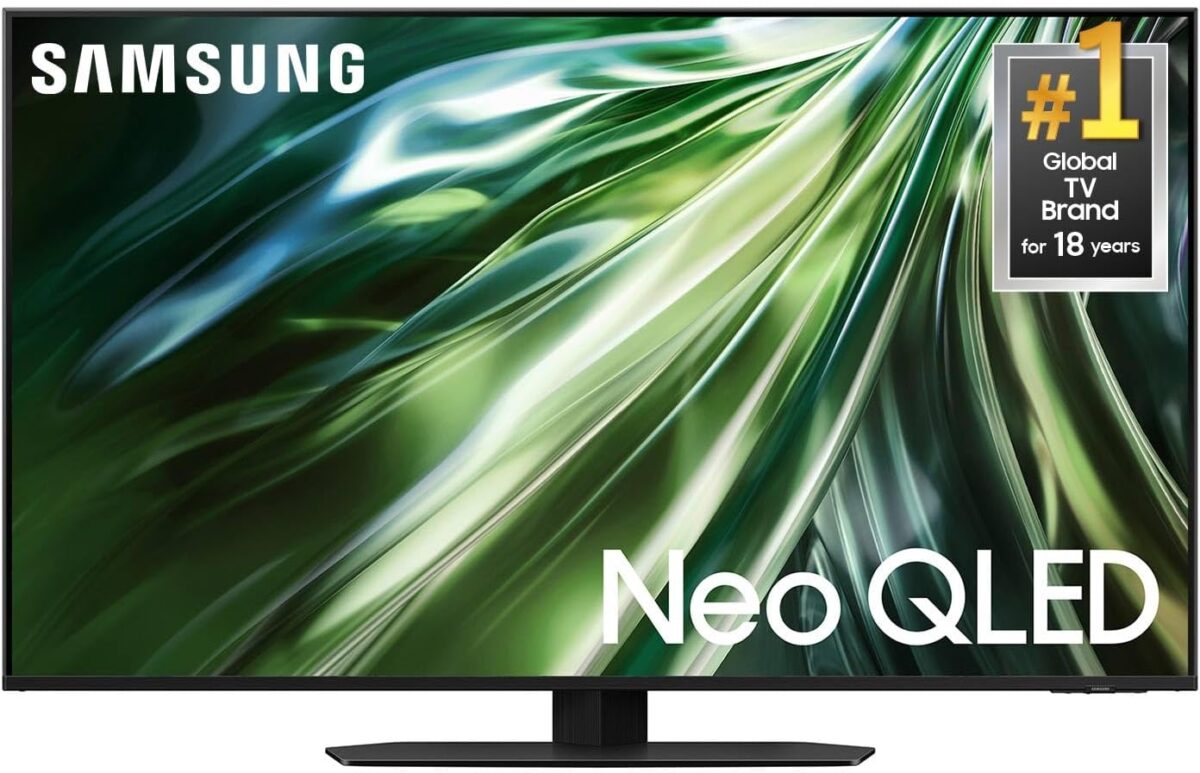 SAMSUNG 98-Inch Class QLED 4K QN90D Series Mini LED, Neo Quantum HDR+ Smart TV w/Dolby Atmos, Object Tracking Sound+, Motion Xcelerator, Real Depth Enhancer Pro, Alexa Built-in (QN98QN90D, 2024)