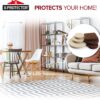 Felt Furniture Pads X-PROTECTOR 133 PCS Premium Furniture Pads - Felt Pads Furniture Feet Best Wood Floor Protectors - Protect Your Hardwood & Laminate Flooring! Brown and Beige - Image 6