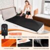 MIXC Infrared Sauna Blanket with Arm Holes for Home Use, Portable Design and Full Body Detox & Relaxation, Highest 176℉, 20-60 Minutes Timer, 6 ft x 2.65 ft Black - Image 5