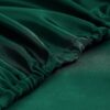 Homiest 4pcs Extra Deep Pocket Satin Sheets Queen Size Bed Set, 18-24 Inch Deep Pocket Bed Sheets Blackish Green Satin Sheet Set, Silky Satin Bedding Set Soft Fitted Sheet Set Fits Ultra Deep Mattress - Image 8