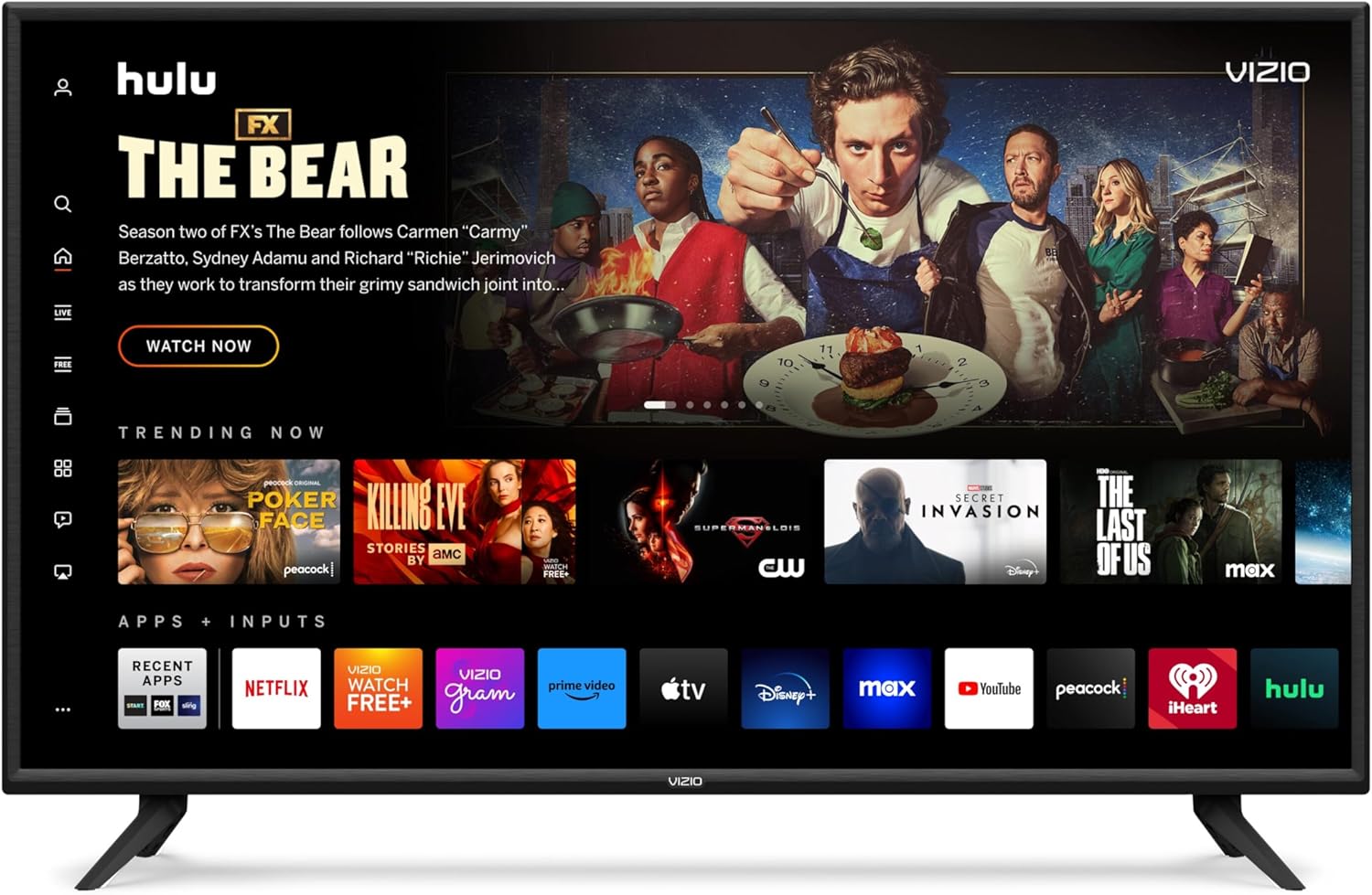 VIZIO 50-Inch V-Series 4K UHD LED Smart TV with Voice Remote, Dolby Vision, HDR10+, Alexa Compatibility, 2022 Model