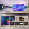 Hisense 75” Class U6 Series ULED 4K UHD Smart Fire TV (75U6HF, 2024) - QLED, Full Array Local Dimming, 600-Nit, Dolby Vision HDR 10+, HDMI 2.1, MEMC, 240 Motion Rate with VRR, Alexa Compatibility - Image 3